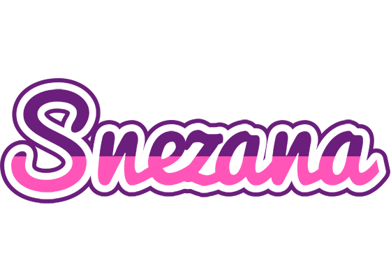 Snezana cheerful logo