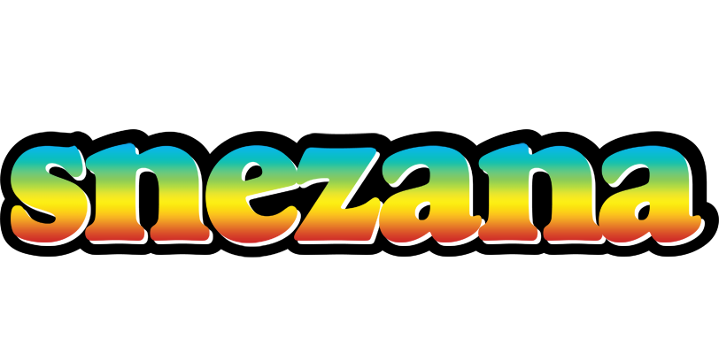 Snezana color logo