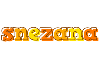 Snezana desert logo