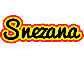 Snezana flaming logo