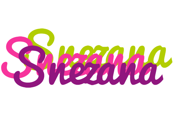 Snezana flowers logo
