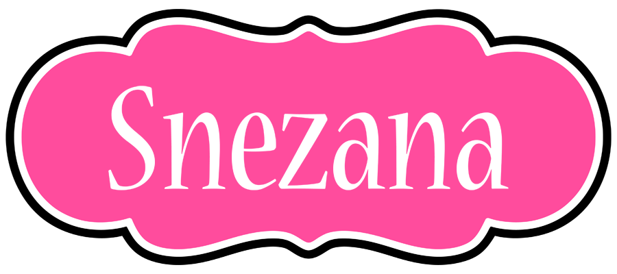 Snezana invitation logo