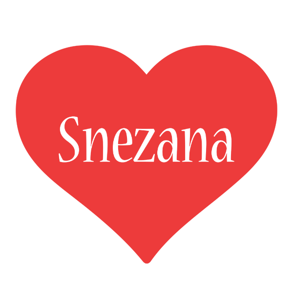 Snezana love logo