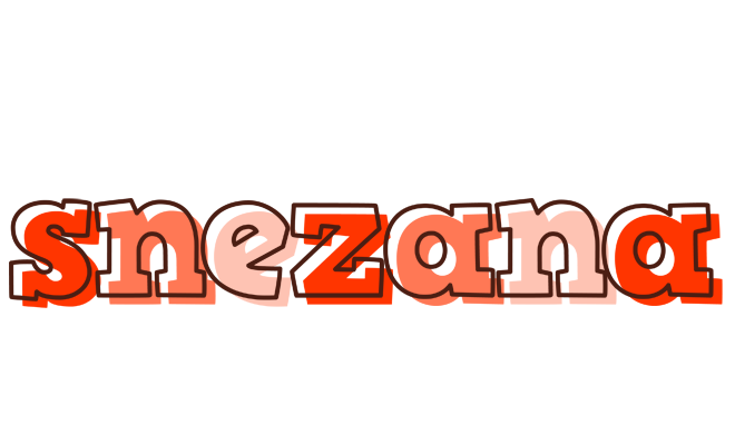 Snezana paint logo