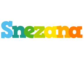 Snezana rainbows logo