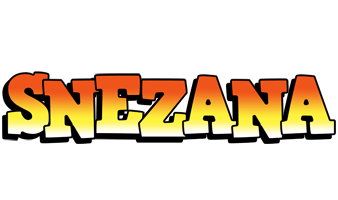 Snezana sunset logo