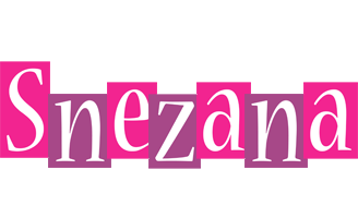 Snezana whine logo