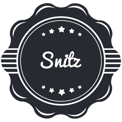 Snitz badge logo
