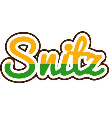 Snitz banana logo