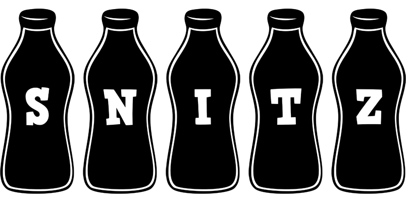 Snitz bottle logo