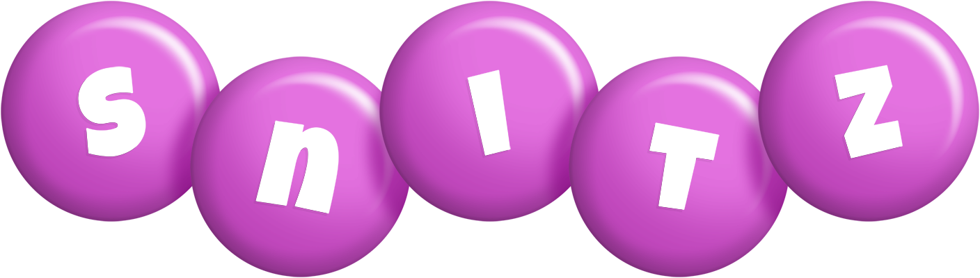 Snitz candy-purple logo