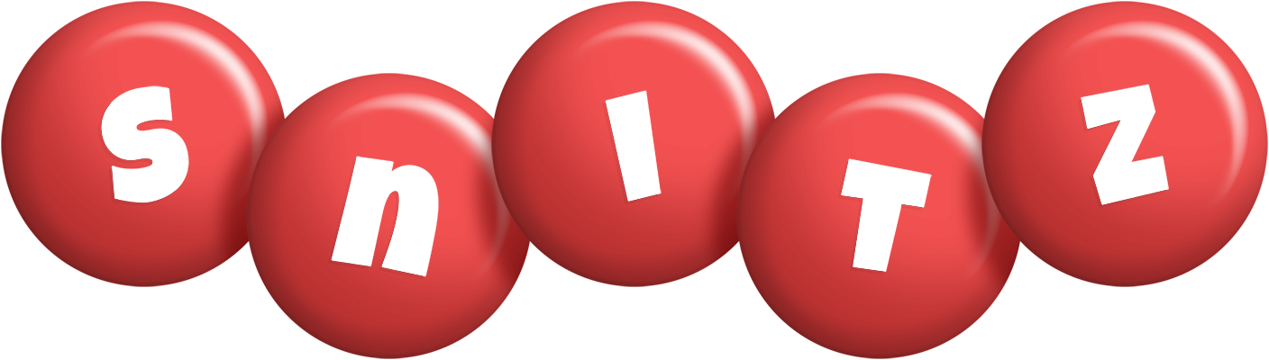 Snitz candy-red logo