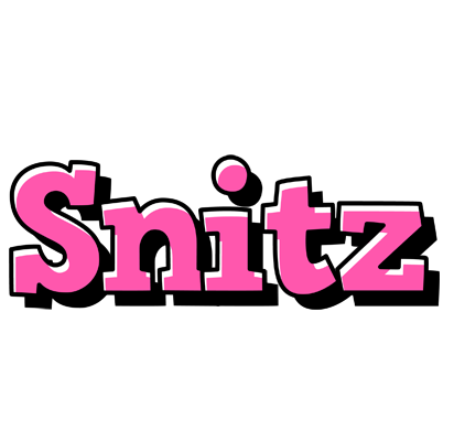 Snitz girlish logo