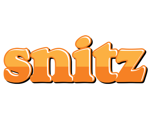 Snitz orange logo
