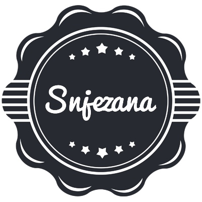 Snjezana badge logo