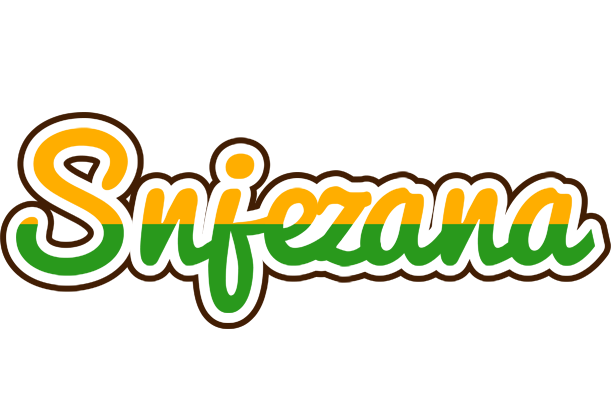 Snjezana banana logo