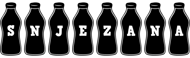 Snjezana bottle logo