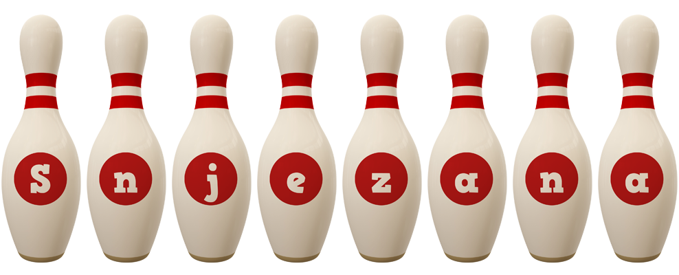 Snjezana bowling-pin logo