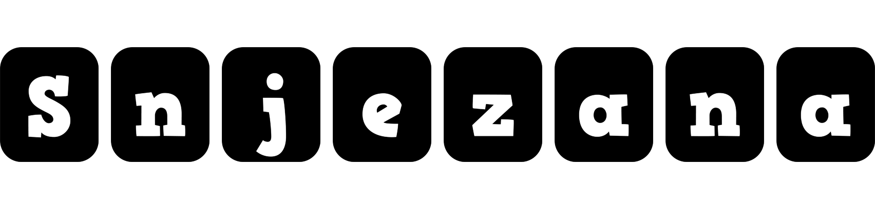 Snjezana box logo