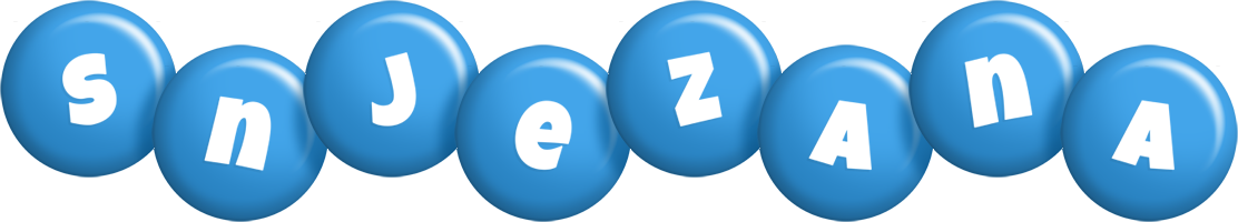 Snjezana candy-blue logo