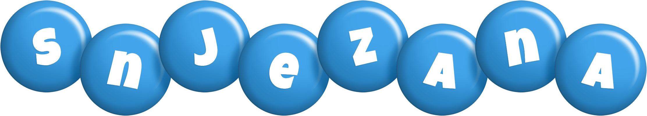 Snjezana candy-blue logo