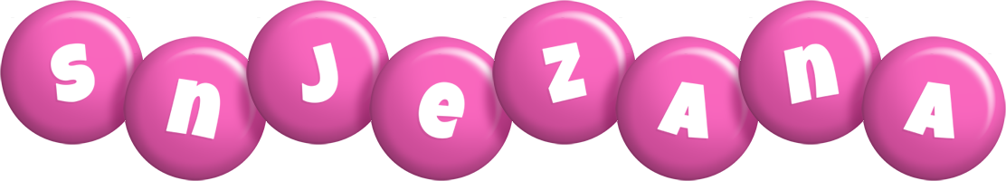 Snjezana candy-pink logo