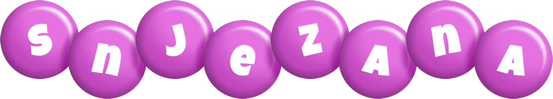 Snjezana candy-purple logo