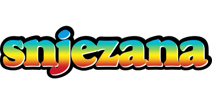 Snjezana color logo