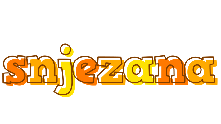 Snjezana desert logo