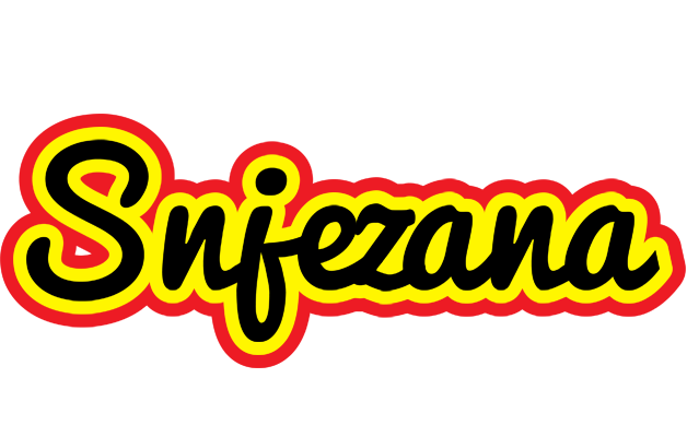 Snjezana flaming logo