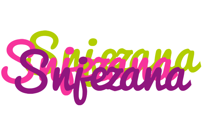 Snjezana flowers logo