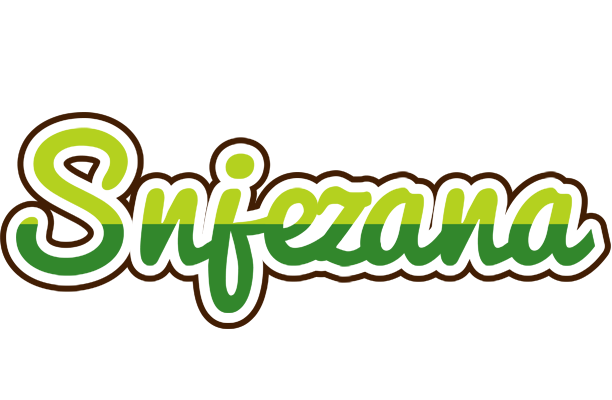 Snjezana golfing logo