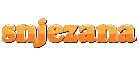 Snjezana orange logo