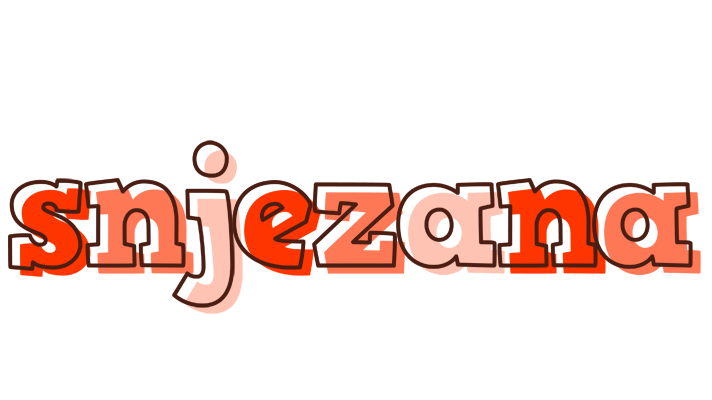 Snjezana paint logo