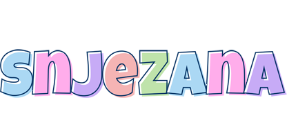 Snjezana pastel logo