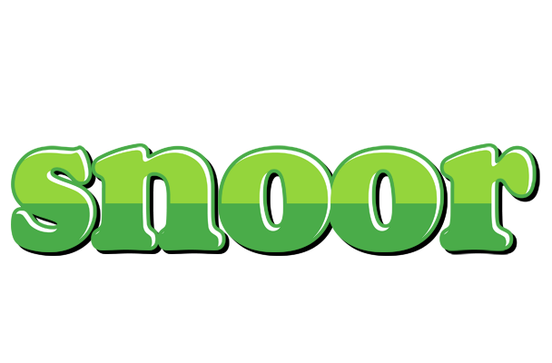Snoor apple logo