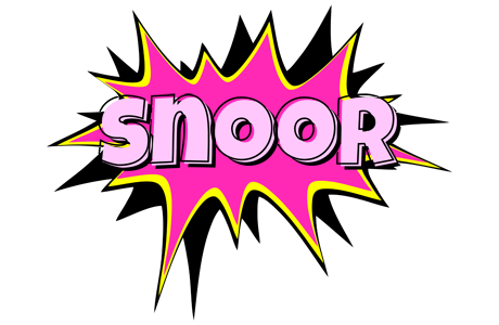 Snoor badabing logo