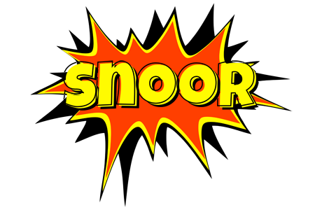 Snoor bazinga logo