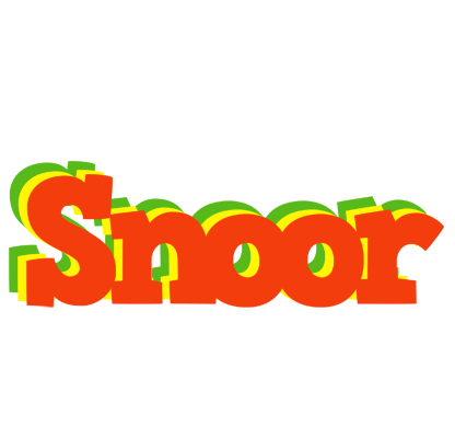 Snoor bbq logo