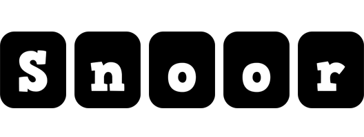 Snoor box logo