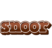 Snoor brownie logo