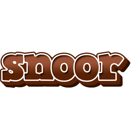 Snoor brownie logo
