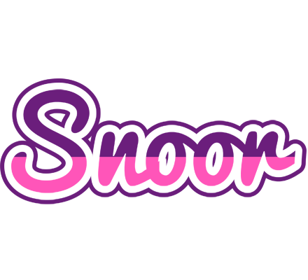 Snoor cheerful logo