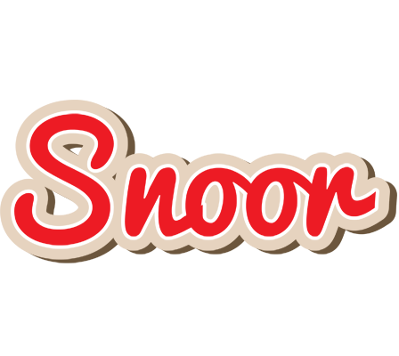 Snoor chocolate logo