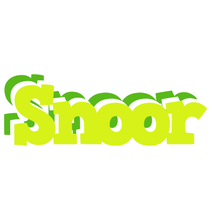 Snoor citrus logo