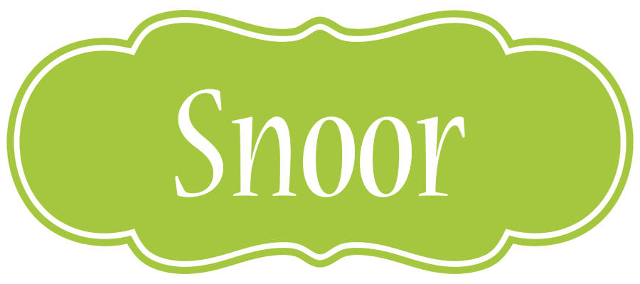 Snoor family logo