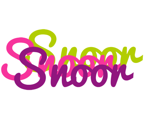 Snoor flowers logo