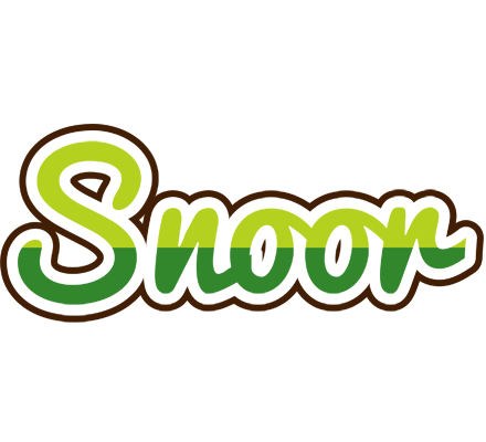 Snoor golfing logo