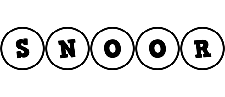 Snoor handy logo
