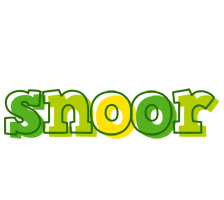 Snoor juice logo